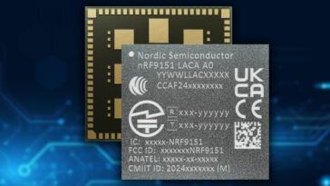 Nordic nRF9151 - Un SiP LTE-M/NB-IoT et DECT NR+ plus petit avec une efficacité énergétique et une sécurité améliorées