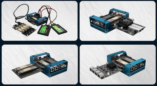 Mini PC Alder Lake-N avec emplacement PCIe x8 Mini PC Alder Lake-N avec emplacement PCIe x8