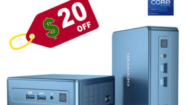 Codes promo de 20 $ pour le mini PC GEEKOM Mini IT13 avec Core i7-13620H, 32 Go de RAM, 1 To de SSD NVMe (sponsorisé)