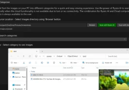 Test du moteur AI d'AMD Ryzen 9 7940HS sous Windows 11