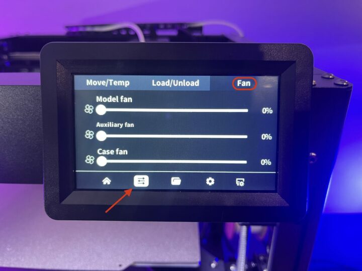 Réglage de la vitesse du ventilateur de l'imprimante 3D Two Trees SK1 Réglage de la vitesse du ventilateur de l'imprimante 3D Two Trees SK1