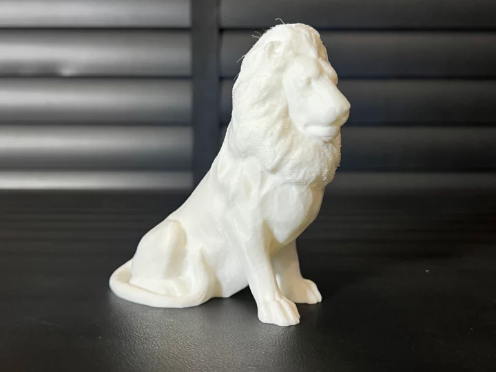 Échantillon de lion d'imprimante 3D TwoTrees SK1 CoreXY Échantillon de lion d'imprimante 3D TwoTrees SK1 CoreXY