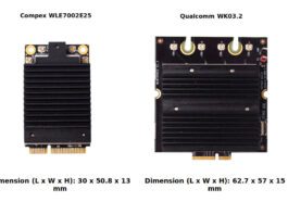 Compex WLE7002E25 est un module WiFi 7 double bande double simultané de taille mini PCIe standard (sponsorisé) 44 Compex WLE7002E25 vs Qualcomm WK03.2 WiFi 7 mini PCIe module