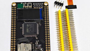 WeAct STM32H743 LCD camera development board