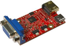 Olimex VGA2HDMI est une carte matérielle ouverte pour la conversion VGA vers HDMI 10 Olimex VGA2HDMI: open-source VGA-HDMI converter for CERBERUS 2100, AGONLIGHT 2, AGON ORIGINS. VGA input, HDMI output, USB-C for power.