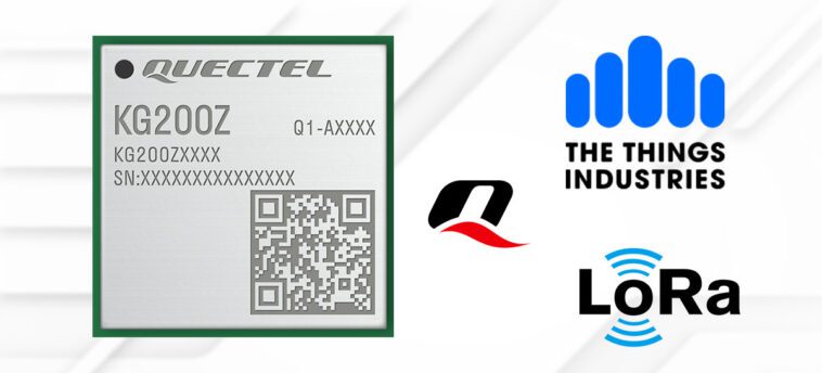 Le module Quectel KG200Z LoRa est désormais sécurisé par The Things Stack 1 LoRa KG200Z with The Things Industries LoRa Support