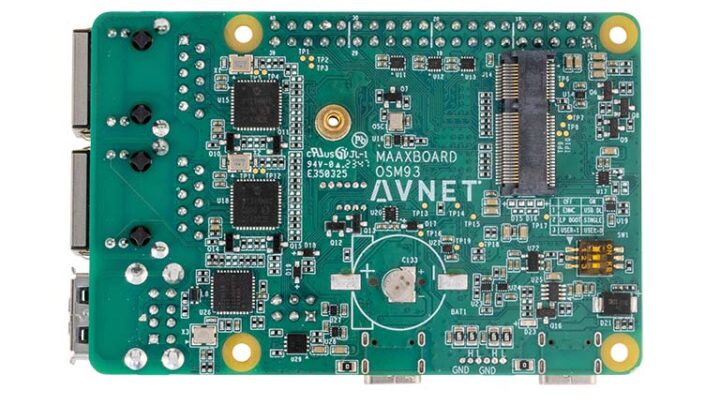 NXP iMX 93 SBC avec prise M.2
