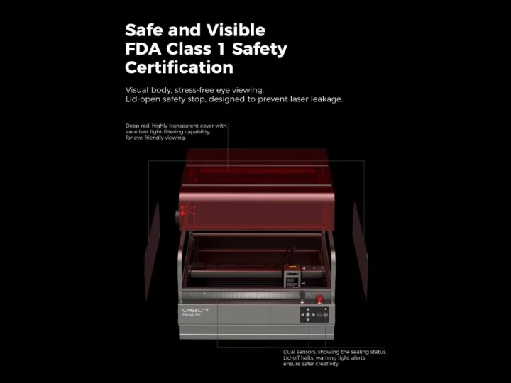 Graveur laser de sécurité FDA classe 1