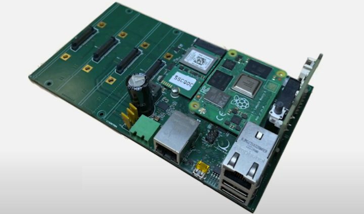 Composants internes du contrôleur industriel Strato Pi Max XL Composants internes du contrôleur industriel Strato Pi Max XL