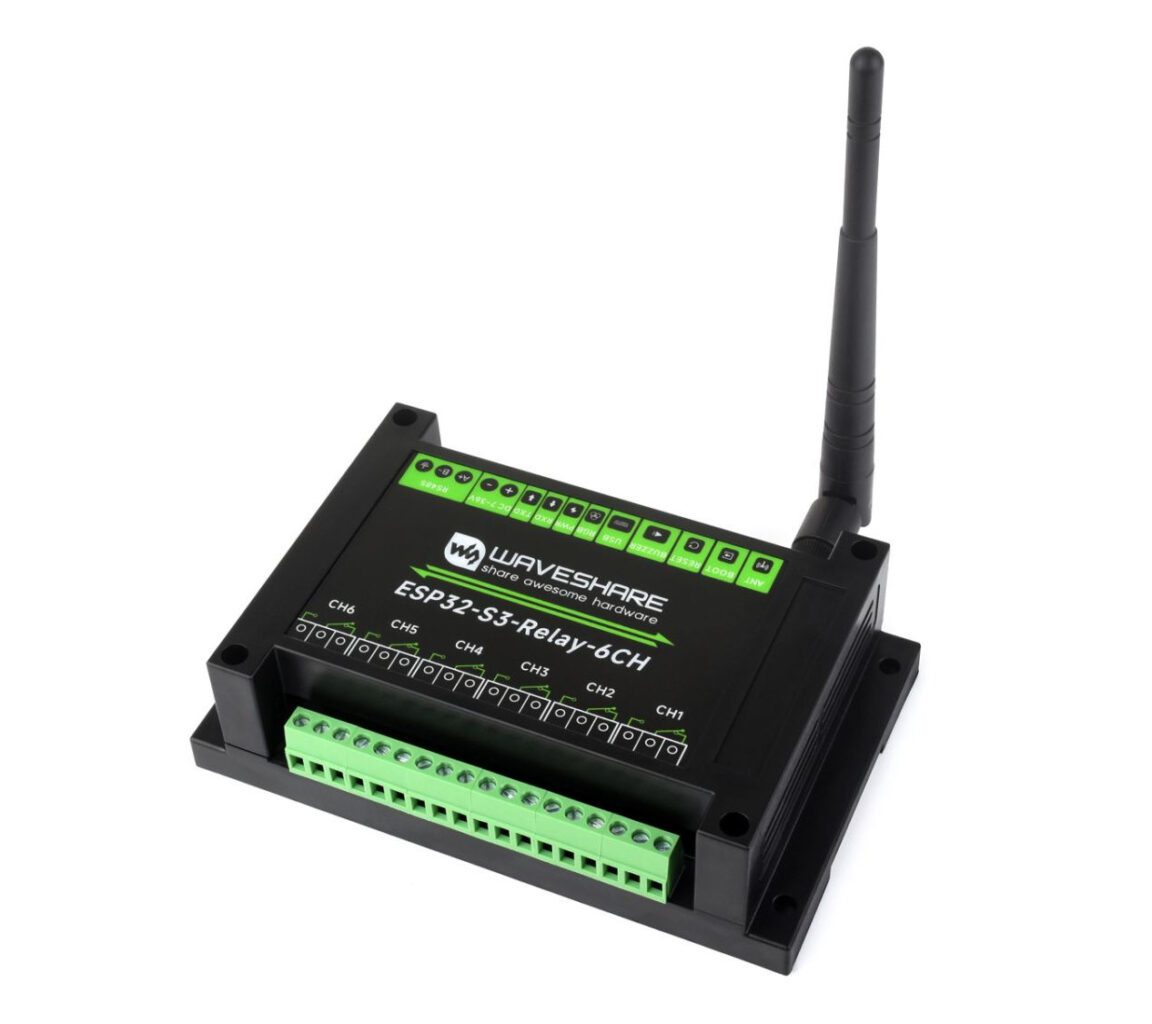 Le Module Rx485 Zx Le module de relais WiFi à 6 canaux basé sur ESP32-S3 offre une ...