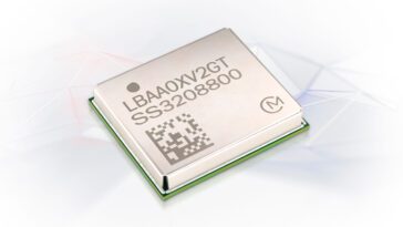 Le petit module LoRa Murata Type 2GT comprend Semtech LR1121 avec ISM sub-GHz, 2,4 GHz, prise en charge de la bande S par satellite