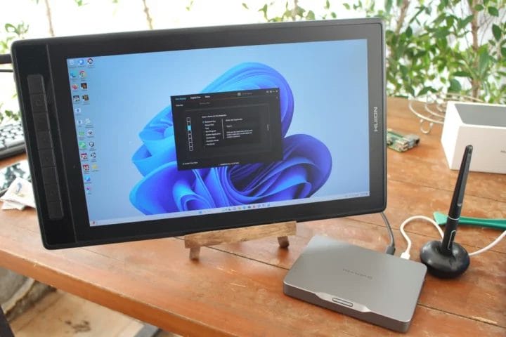 Moniteur Kamvas Pro 16 2,5K secondes