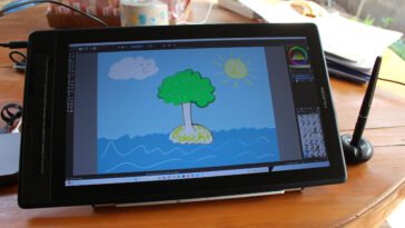 Test du Kamvas Pro 16 (2.5K) – Une tablette graphique de 15,8 pouces et un stylet avec 8 192 niveaux de sensibilité à la pression