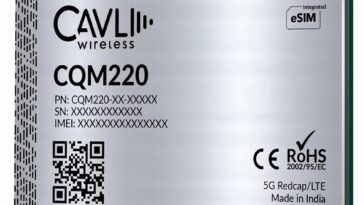 Le module CQM220 5G RedCap de Cavli est disponible dans les formats LGA, M.2 et mPCIe