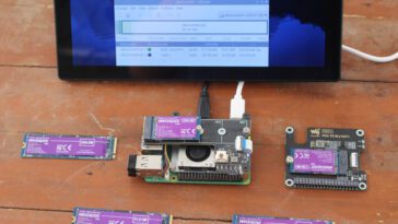 Test des SSD Cytron MAKERDISK M.2 NVMe sur Raspberry Pi 5 avec GEEKWORM X1001 et Waveshare M.2 PCIe HAT+