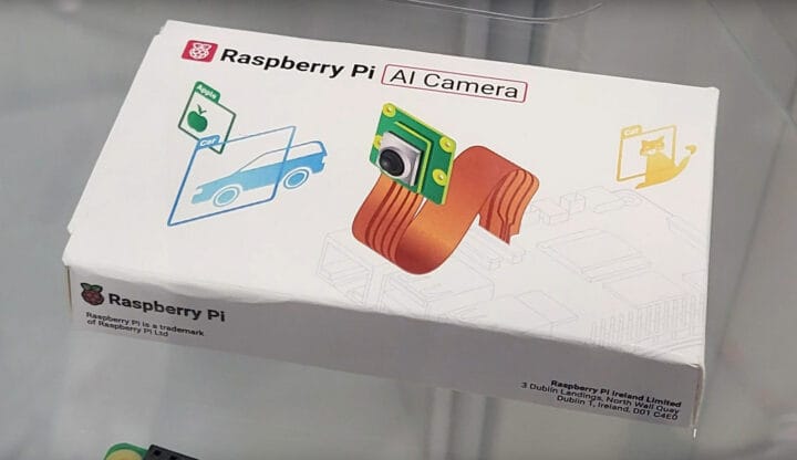 Pack caméra IA Raspberry Pi Pack caméra Raspberry Pi AI à Embedded World 2024