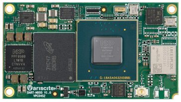 Variscite DART-MX95 SoM - Edge Computing avec deux capacités GbE, 10GbE, Wi-Fi 6 et AI/ML