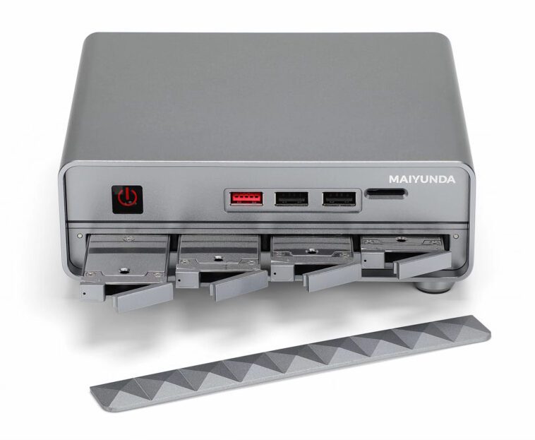 Le mini PC Maiyunda M1 Alder Lake-N est livré avec quatre emplacements SSD M.2 NVMe à dégagement rapide, quatre ports 2,5 GbE 1 Le mini PC Maiyunda M1 Alder Lake-N est livré avec quatre emplacements SSD M.2 NVMe à dégagement rapide, quatre ports 2,5 GbE