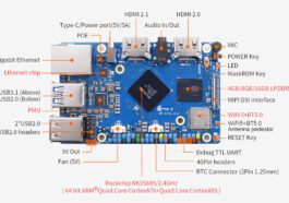 Orange Pi 5 Pro - Un SBC Rockchip RK3588S à faible coût avec jusqu'à 16 Go de RAM LPDDR5, double sortie vidéo HDMI