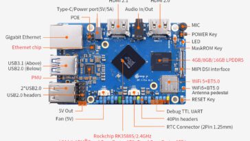 Orange Pi 5 Pro - Un SBC Rockchip RK3588S à faible coût avec jusqu'à 16 Go de RAM LPDDR5, double sortie vidéo HDMI