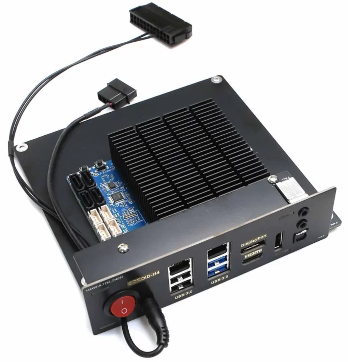 Kit mini-ITX ODROID-H4 Kit mini-ITX pour Hardkernel SBC
