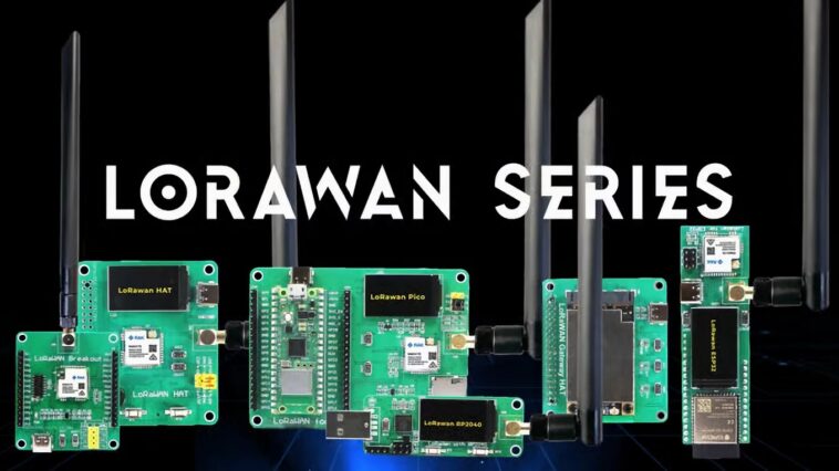 Les passerelles et nœuds SB Components LoRaWAN sont conçus pour les cartes Raspberry Pi et ESP32 (Crowdfunding) 1 lorawan product series