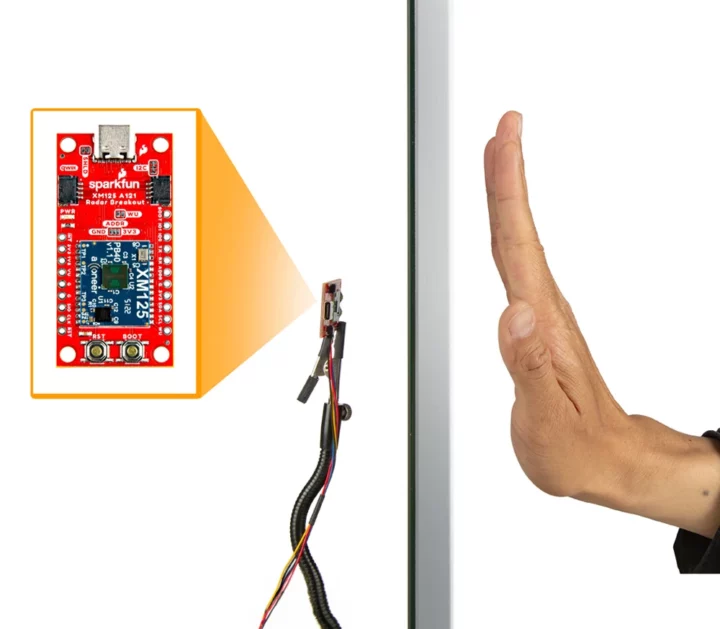 Capteur radar mmWave 60 GHz à travers les murs Capteur radar mmWave 60 GHz à travers les murs