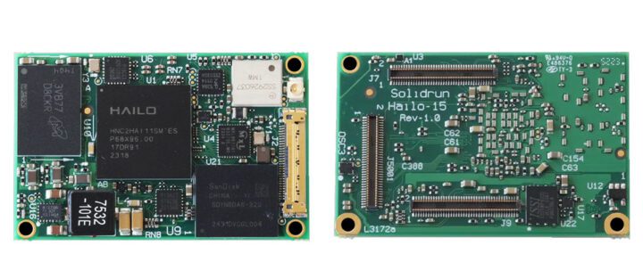 Système d'IA SolidRun Hailo 15H Powered Edge sur module SolidRun a lancé un SOM doté du processeur de vision AI Hailo-15, avec jusqu'à 20 TOPS pour l'IA de pointe et les tâches d'apprentissage automatique sur l'appareil.