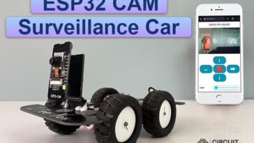 ESP32 Cam Surveillance Car
