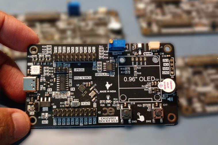 Le kit de développement CAPUF Embedded CH32V003 RISC-V comprend USB-C, surveillance de la température/humidité, OLED et plus encore 1 CAPUF Embedded CH32V003 Dev Board