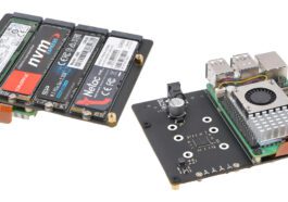 La carte Geekworm X1011 ajoute jusqu'à quatre SSD NVMe au Raspberry Pi 5 5 Raspberry Pi 5 four NVMe SSD NAS
