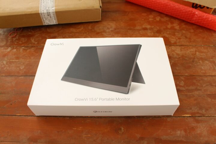 Ensemble de moniteur portable CrowVi de 15,6 pouces