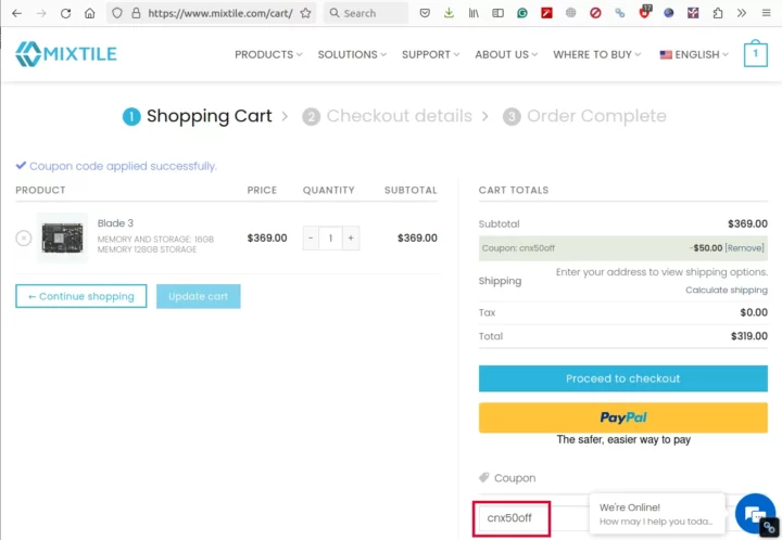 Mixtile Blade 3 avec un code promo de 50 dollars Mixtile Blade 3 avec un code promo de 50 dollars
