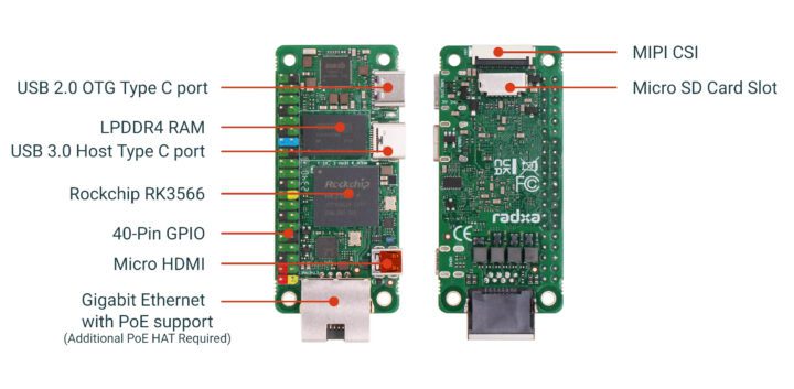 Radxa Zéro 3E Radxa Zéro 3E