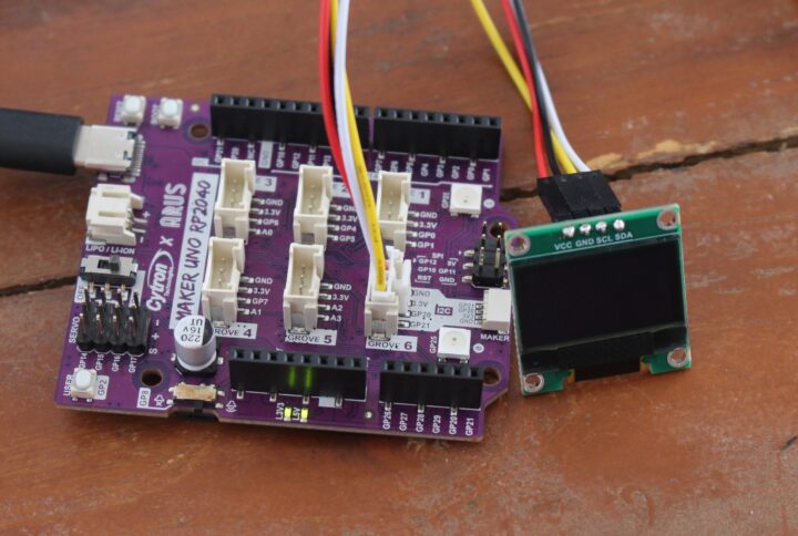 Module I2C OLED SSD1315 à port Grove