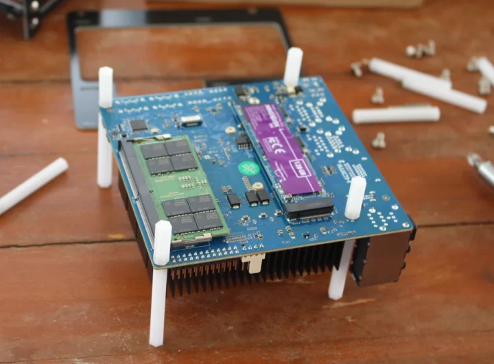 ODROID-H4+ Assemblage SSD M.2 NVMe