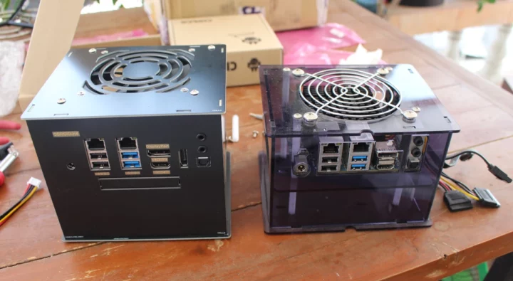 Boîtier ODROID-H4 vs ODROID-H2 Type 3