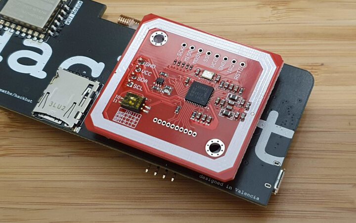 Hackbat module NFC carte micro SD module WiFi Hackbat module NFC carte micro SD module WiFi