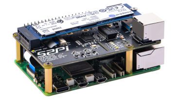 52Pi W01 U2500 USB 2.5GbE + NVMe HAT for Raspberry Pi 5