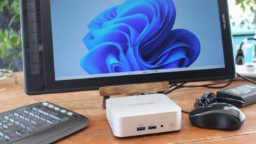 GEEKOM A8 review Windows 11 Pro