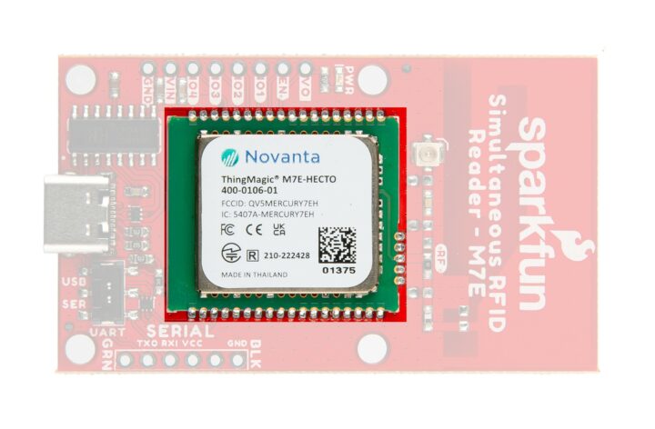 Module M7E de lecteur RFID simultané SparkFun