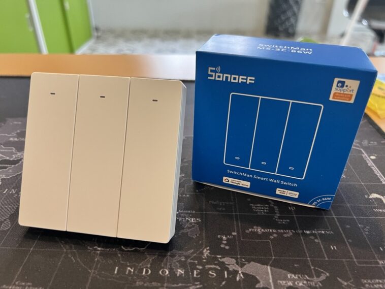 SONOFF SwitchMan M5 Matter Review - Un interrupteur mural intelligent Matter testé avec eWelink, Apple Home et Home Assistant 1 SONOFF SwitchMan M5 Matter Review - Un interrupteur mural intelligent Matter testé avec eWelink, Apple Home et Home Assistant