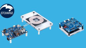 STMicro wireless charging boards