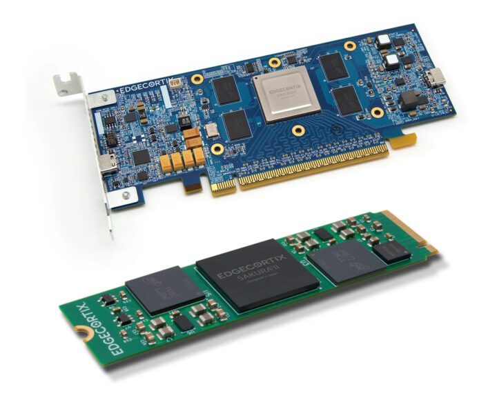 Accélérateurs SAKURA-II M.2 et PCIe Edge AI