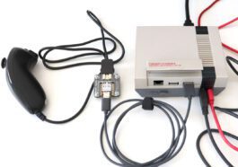 Wii Nunchuck USB port Raspberry Pi 4 retro gaming console