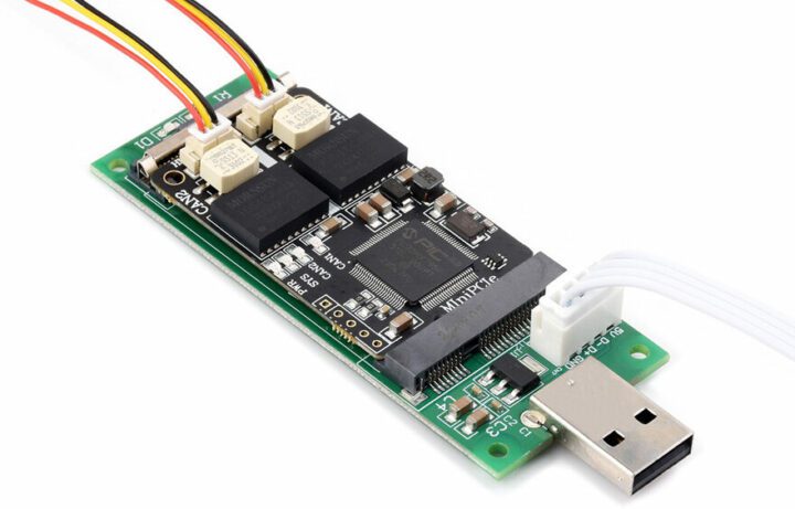 Détails 2 CH CAN MiniPCIe 25 Détails 2 CH CAN MiniPCIe 25