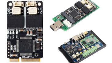 Waveshare 2-CH CAN MiniPCIe Module