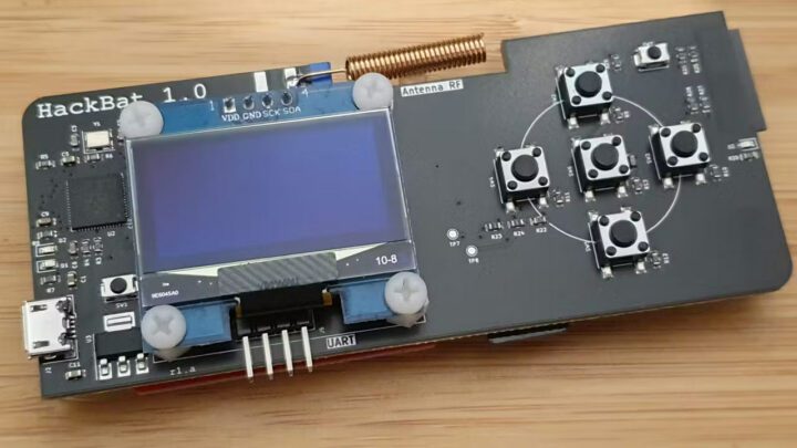 HackBat DIY, dispositif de test d'intrusion open source HackBat DIY, dispositif de test d'intrusion open source