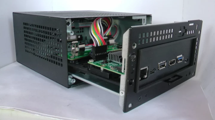 Boîtier mini-STX pour carte UPS ODROID-M1S