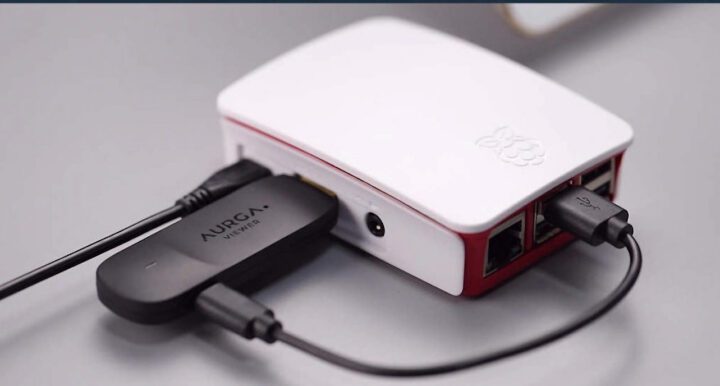 Visionneuse AURGA Raspberry Pi 3 AURGA Viewer Contrôle Raspberry Pi 3 avec écran pour tablette